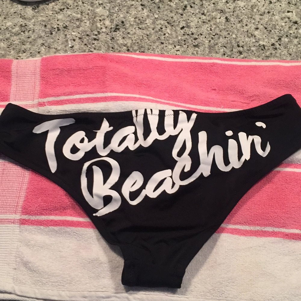 VS Totally Beachin’ bathing suit bottom.